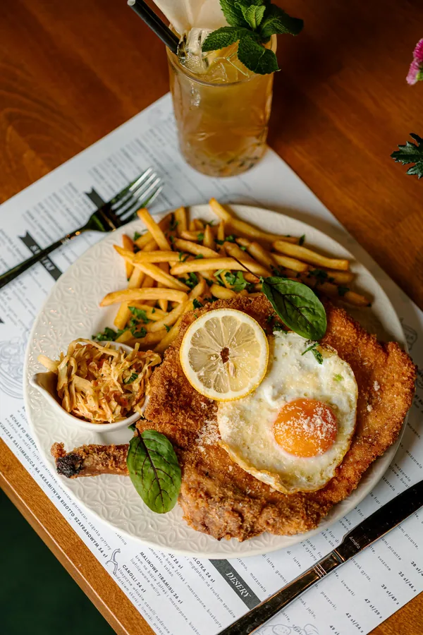 Danie z karty restauracji Parkowa